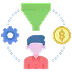 Icon representing Lead Qualification Agent