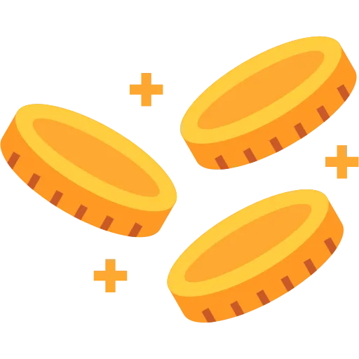 financial support (coins) icon