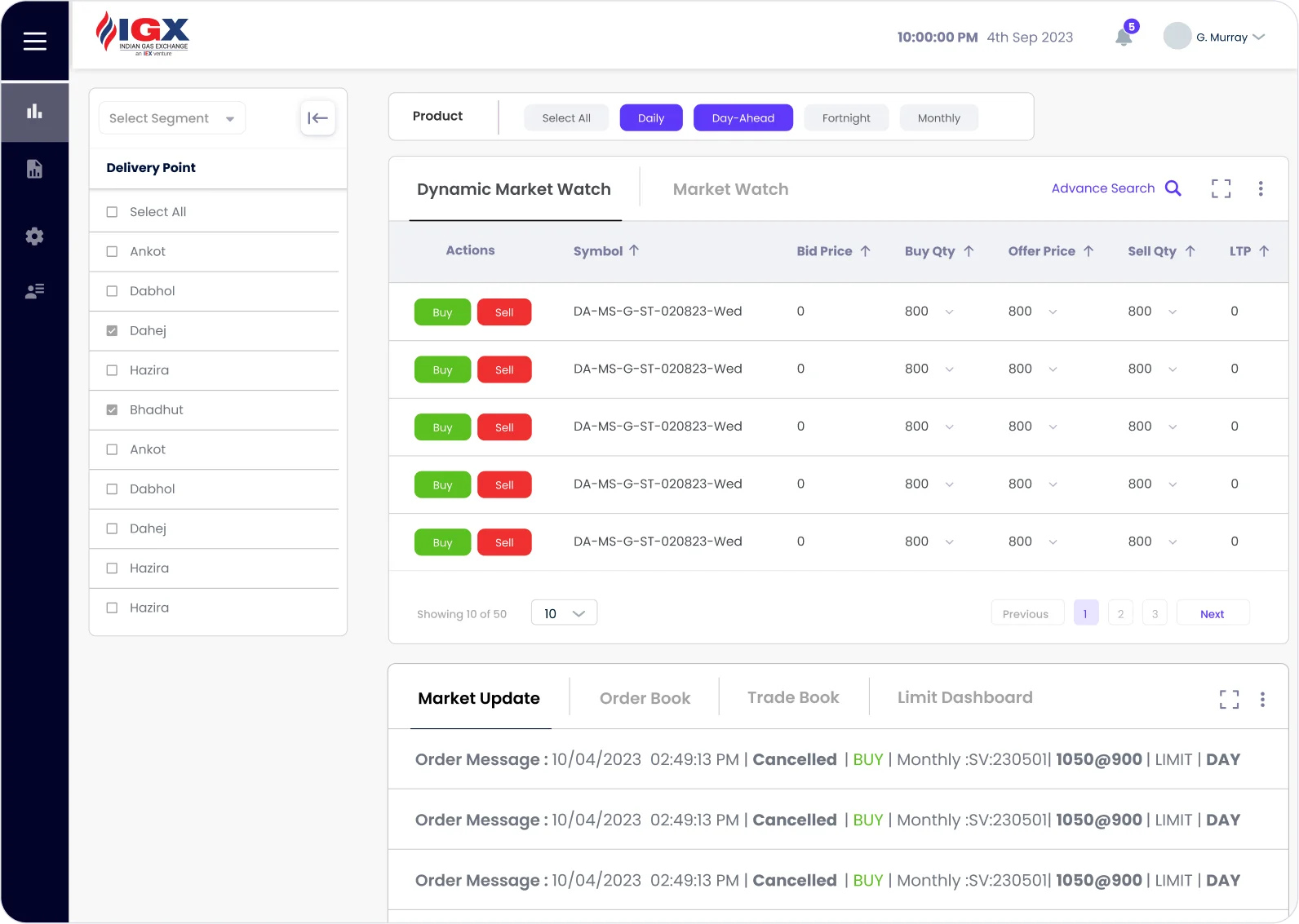 igx dashboard