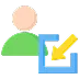 Icon representing Internal Agent-Assist for Advisors