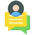 Icon representing Client Inquiry Responder AI Agent