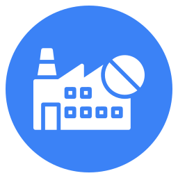 Icon representing Manufacturing