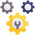 Icon representing Support and Retraining