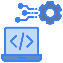 Icon representing Custom agency build, not a low-code brochure