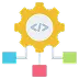 Icon representing Fast-loading Architecture