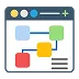 Icon representing Dot Net Web Development