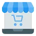 Icon representing Marketplace and Multi-Brand