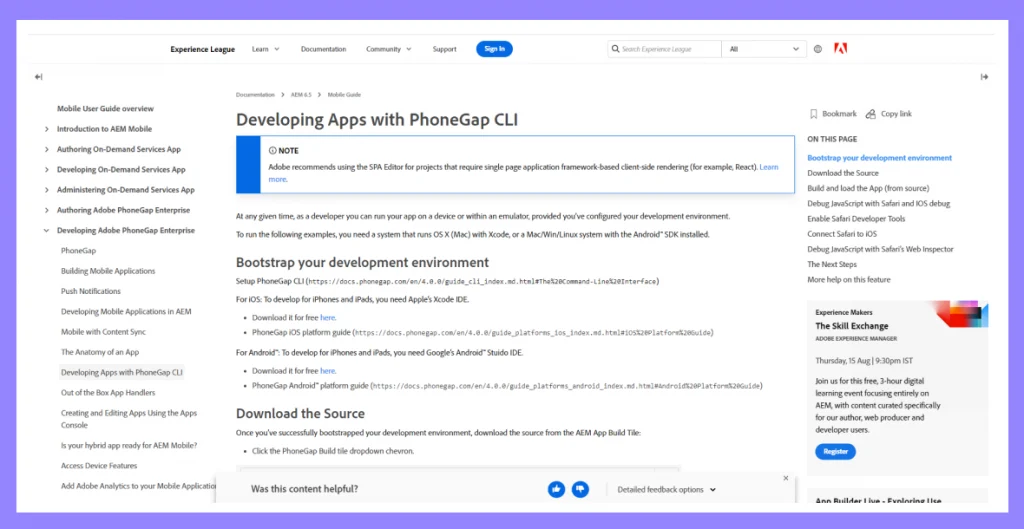 Adobe-PhoneGap-iOS-Development-Framework