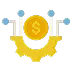 Icon representing FinTech AI Agent Development
