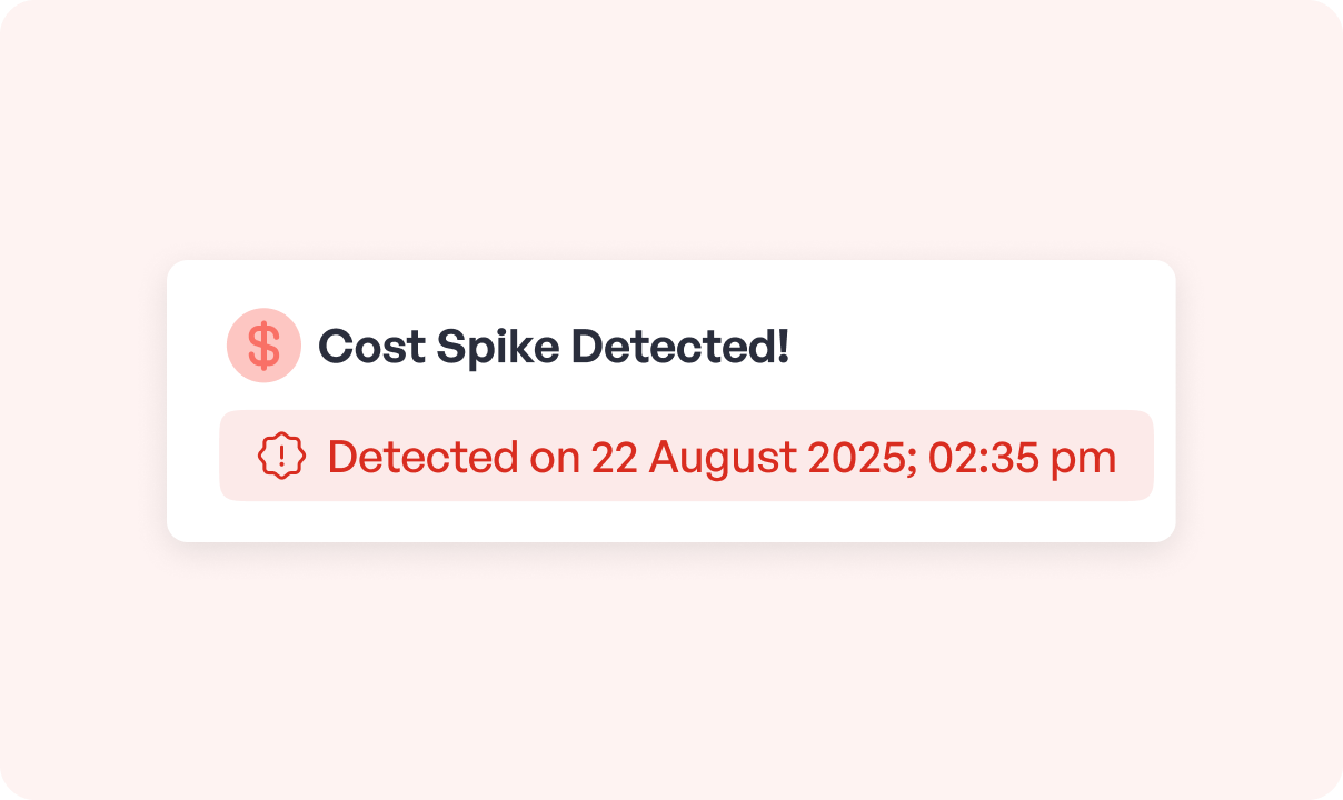 Instantly See Why a Cost Spiked