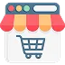 Icon representing Parts Counter and Ecommerce Parts