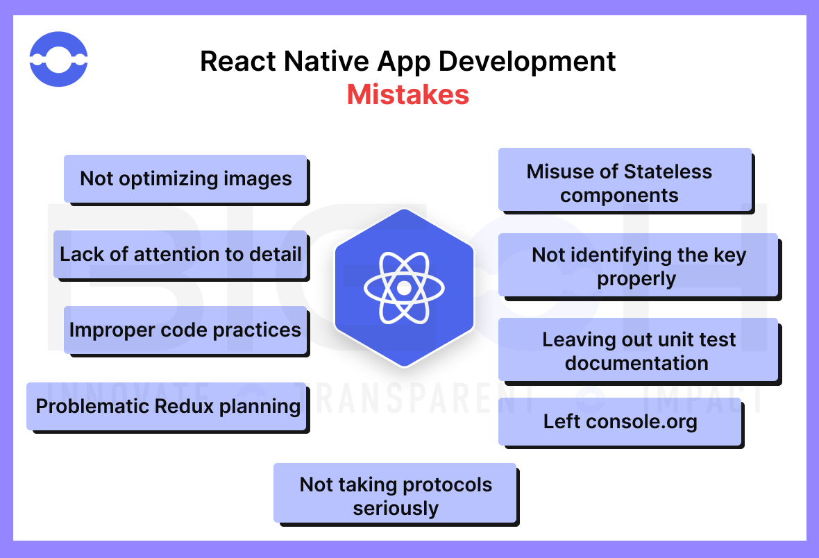 react native app development mistakes