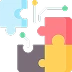 Icon representing ERP, CRM, and SCP Integration