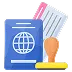 Icon representing Visa & Documentation Agent