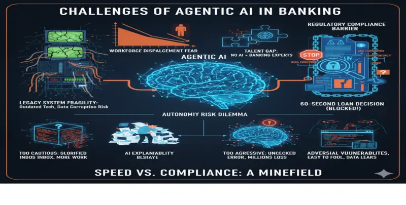 Challenges of Agentic AI in Banking