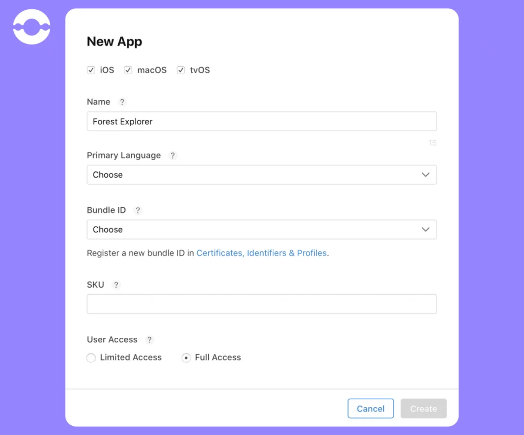 select-new-app