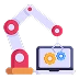 Icon representing Robotic Process Automation