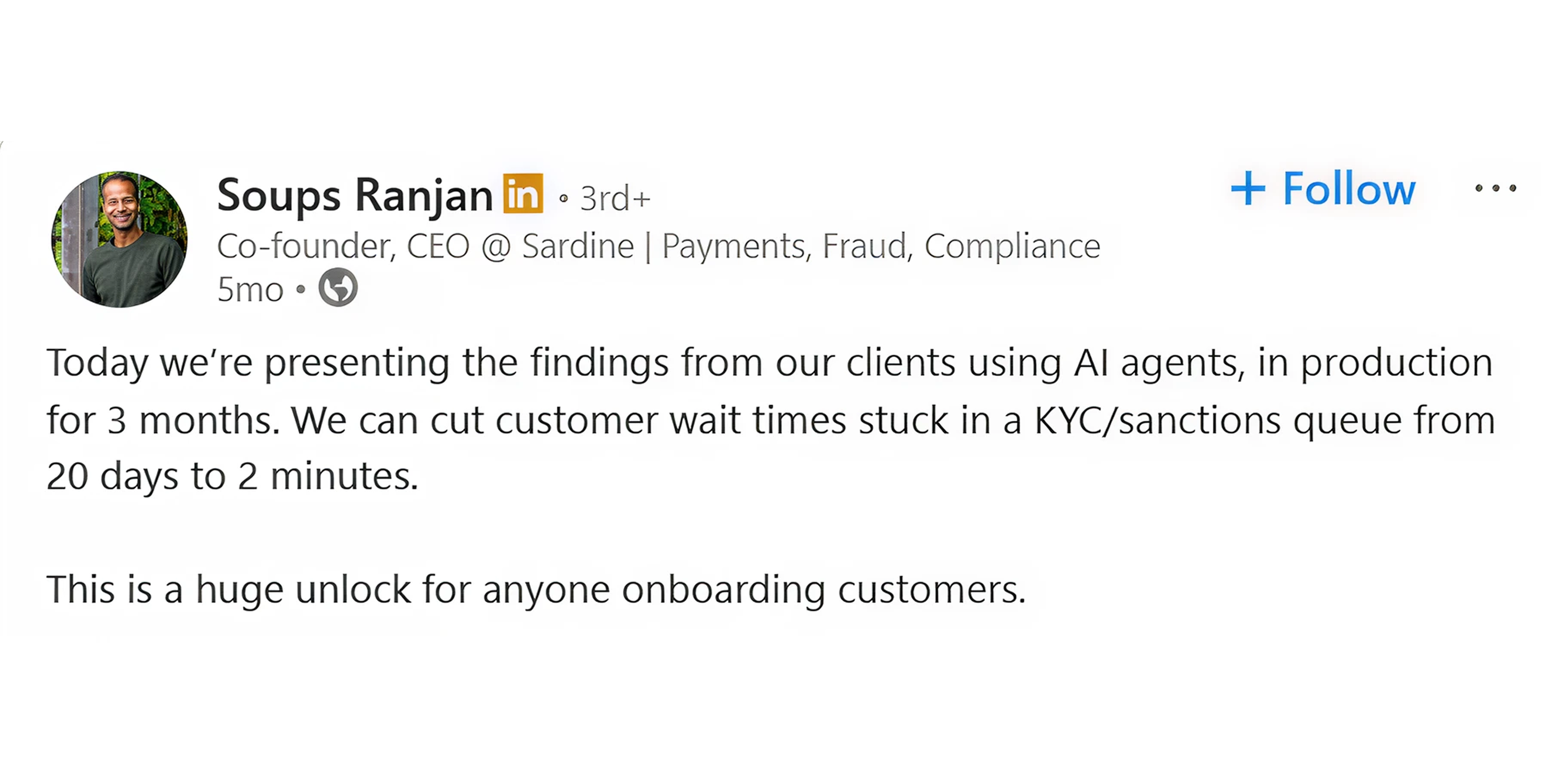 AI Agentic Linkedin Quote