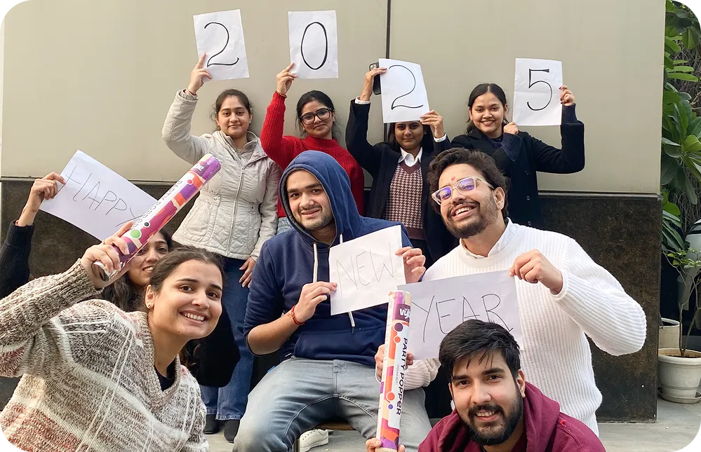 New Year 2025 celebration
