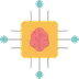 Icon representing Add AI features into an existing product